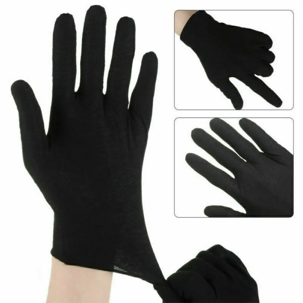 6 Pairs Cotton Gloves Dermatological Overnight Moisturising Eczema