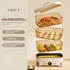 6-36L Electric Steamer Large Capacity Stainless Steel Steamer Reservable Household Intelligent Multi-function Electric Hot Pot 2