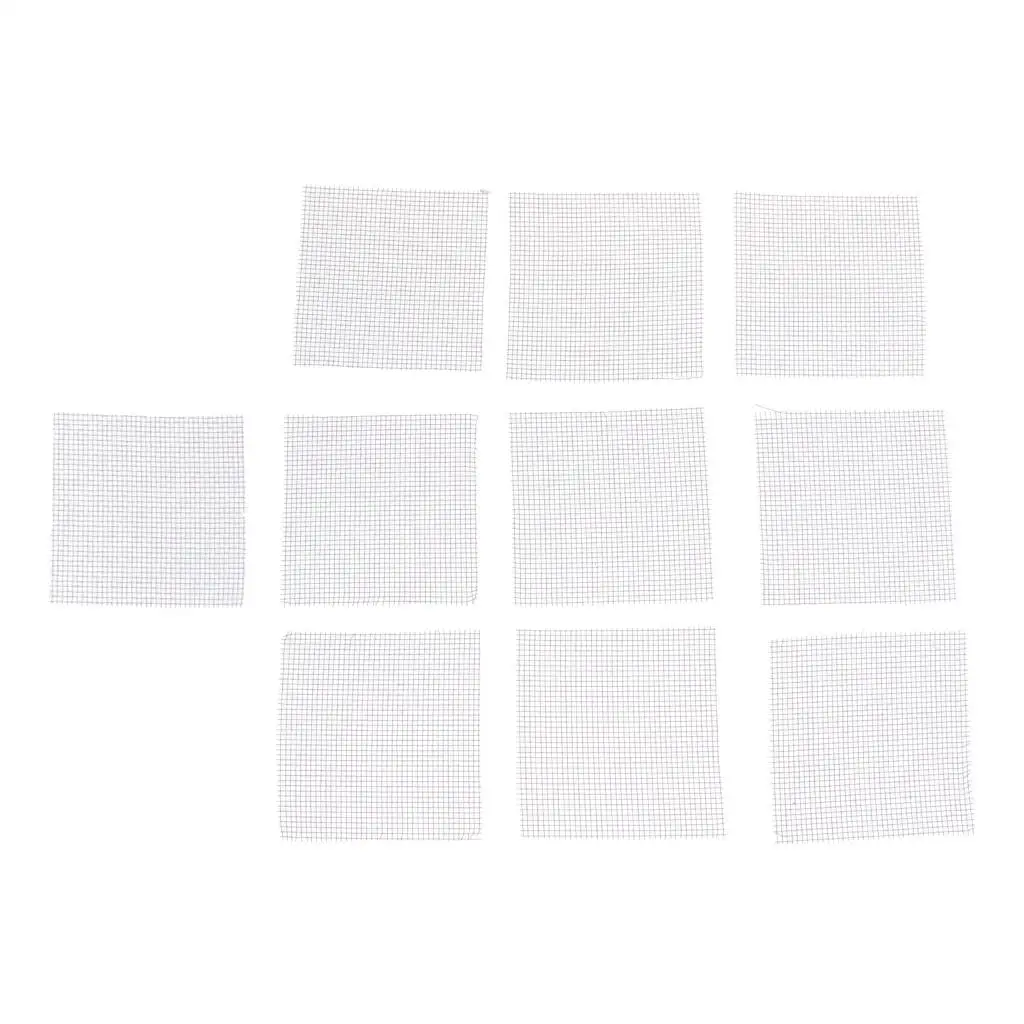 Stainless Steel Aquatic Moss Mesh 10Pcs/Set aquarium decoration