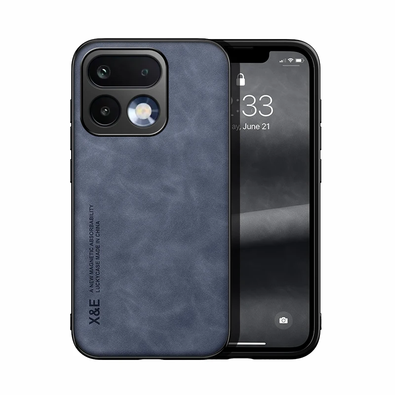 Shockproof Magnetic Car Holder Phone Case with Protective Cover
