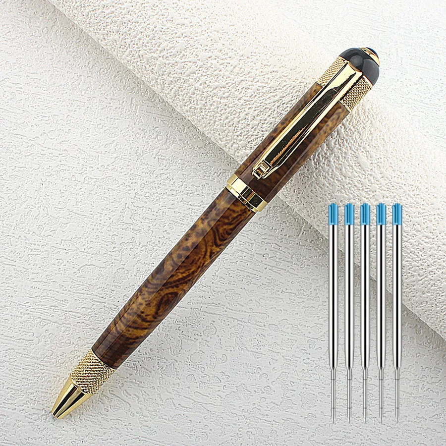 Ice Flower Roller Ball Pen for Business School Writing Metal Ballpoint Pen Office Supplies ballpoint pen multifunction ballpoint pen ball point pen