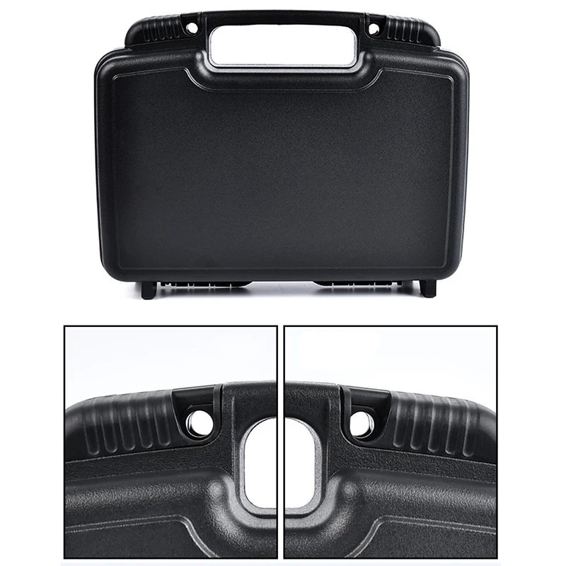 Plastic Portable Tool box Hard Carry Tool Case Safety Protection Equipment Instrument Case Hardware Storage Box With Foam 5