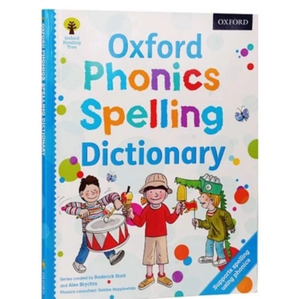 Oxford Phonics Spelling Dictionary Kids English learning Picture Book Tool for 3 12 years old