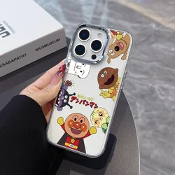 Transparent Soft Cover with Funny Anime Anpanmans Design - iPhone 14 (LYK - 315LY76332A1)