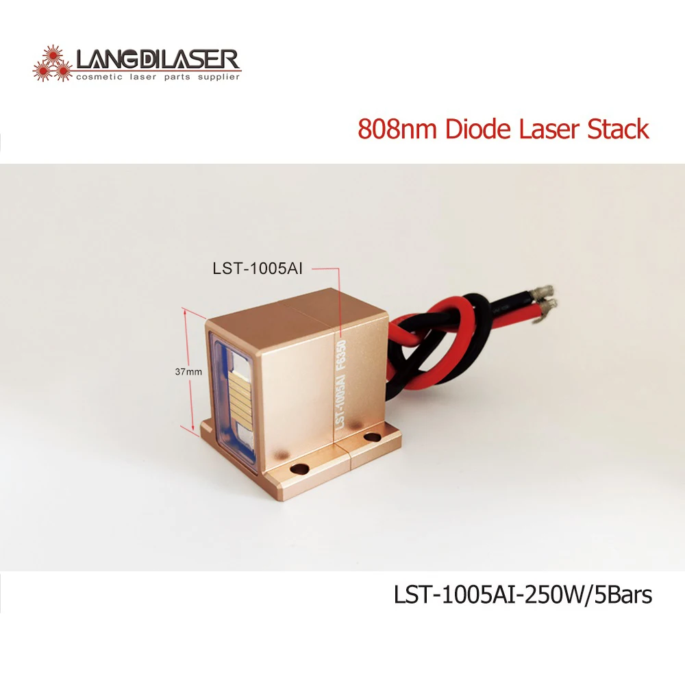 Lst-1005Ai-Diode-Laser-Stack-Output Potenza 250W-Ogni Barra 50W-5 Barre Assemblare-Garanzia 10 Milioni Di Volte Le Riprese
