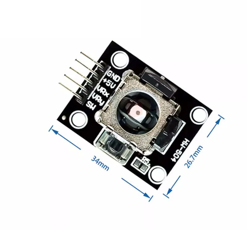 2PCS For Arduino Dual-axis XY Joystick Module Higher Quality PS2 Joystick Control Lever Sensor KY-023 Rated 4.9/5 image 6