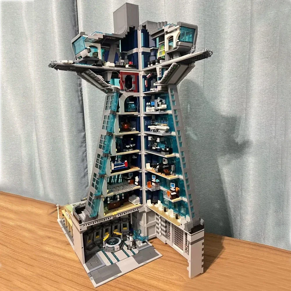 

55120 креативный эксперт уличный вид супер с реальной реальностью башня Moc модульный дом Кирпичи Строительные блоки модель для мальчиков Игрушки 5883 шт.