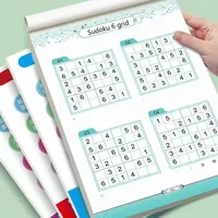 Fun & Educational Kids Sudoku Puzzle Book: Easy to Hard Levels for Children's Brain Training and Logic Skills Development 1