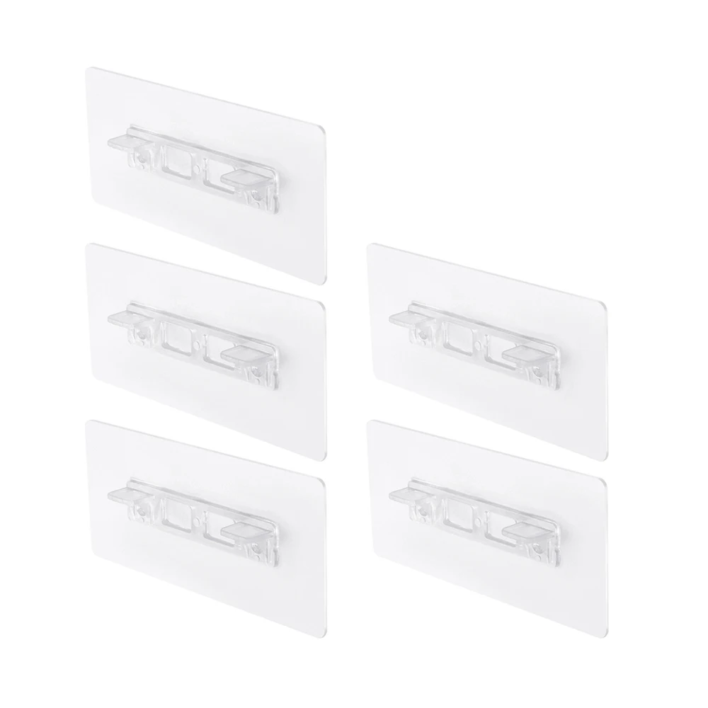 

5 шт., самоклеящиеся полки для шкафа, 12 х6 см