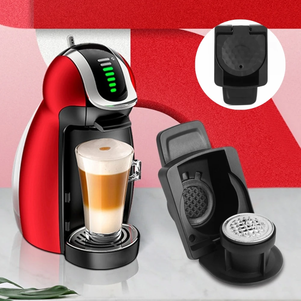 Cápsulas de café rellenables, taza de filtro Compatible con Dolce Gusto  adaptador reutilizable Nescafé máquina recargable Dolcegusto - AliExpress