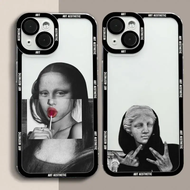 Classic Aesthetic David Mona Lisa Phone Case Cover