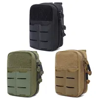 Outdoor Mini Medical Molle Waist Bag Survival Tool First Aid Storage Pack Tactical Pouch Camping Hunting  coin pouch 1