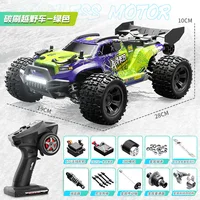 Suchiyu Has A Brush Full Scale 1/18 Remote Control Car Rc Off-Road Version High-Speed Remote Control Car With Led Lights      1
