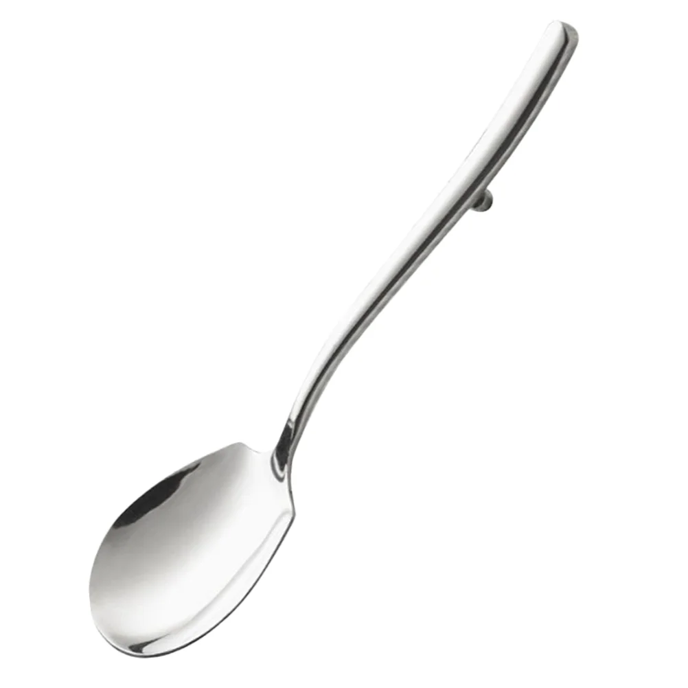 Large Capacity Serving Spoon Stainless Steel Spoon for Home Restaurant Hotel Multi-Functional Serving for Soup et