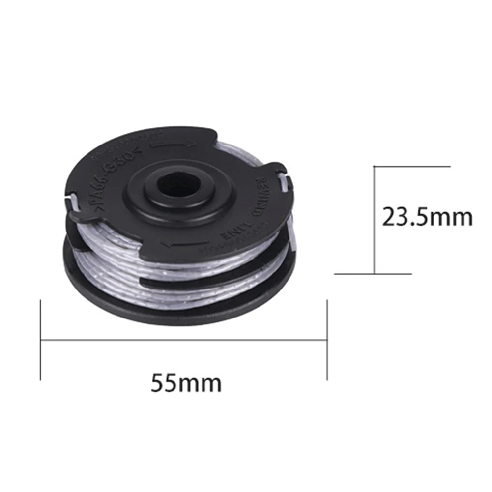 

2 PACK For QUALCAST GT36Li YT7421-01 Spool & Line For 36v Trimmer Cutting Line Head For Strimmer Garden Tool Replacement Part