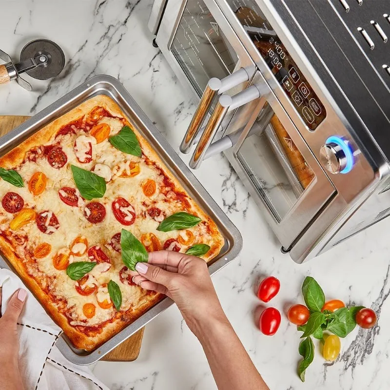 Emeril Lagasse 26 QT Extra Large Air Fryer, Convection Toaster Oven with French Doors, Stainless Steel 5