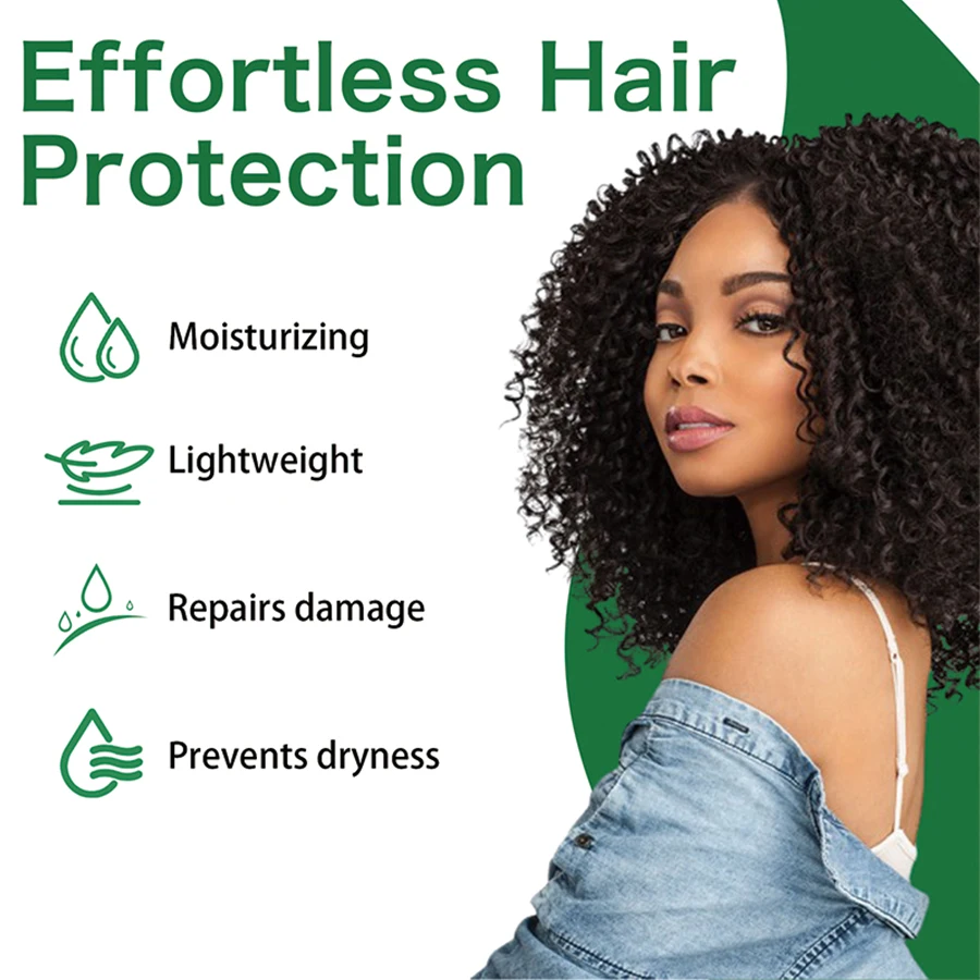 Wig Milk Spray Moisturizing Care Spray for Wig Synthetic Hair Prevent Frizz Leave-in Conditioner 100ml for Wigs Smooth and Shine