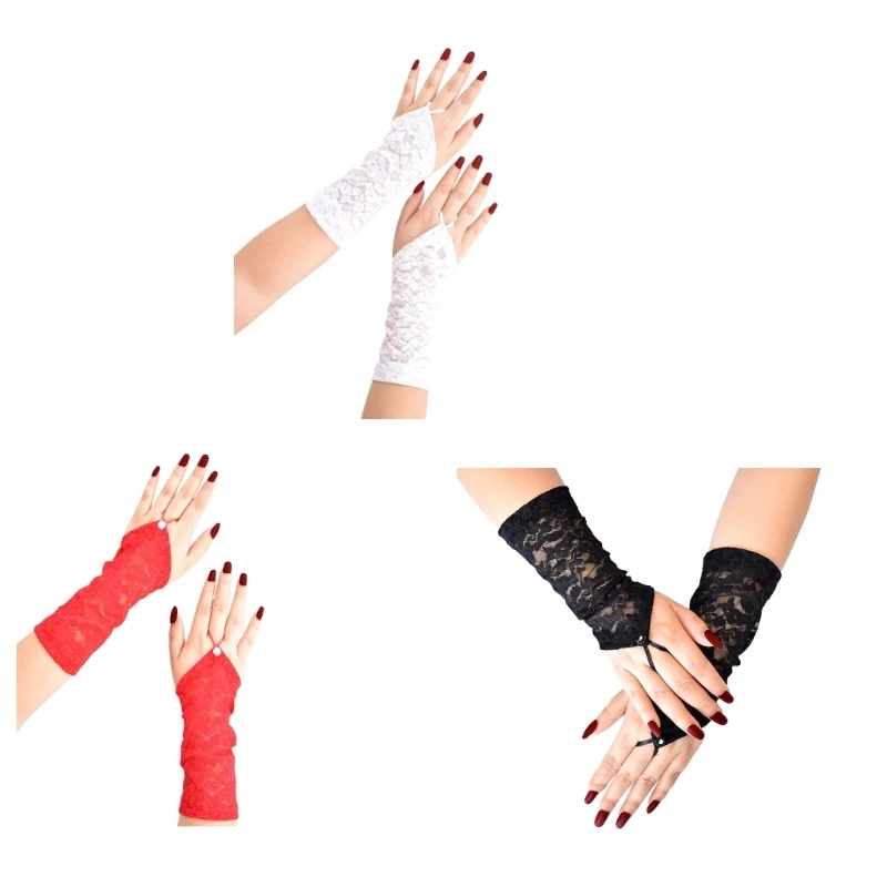 

Evening Banquets Gloves for Operas Proms for Women and Girls 1920s Short Gloves