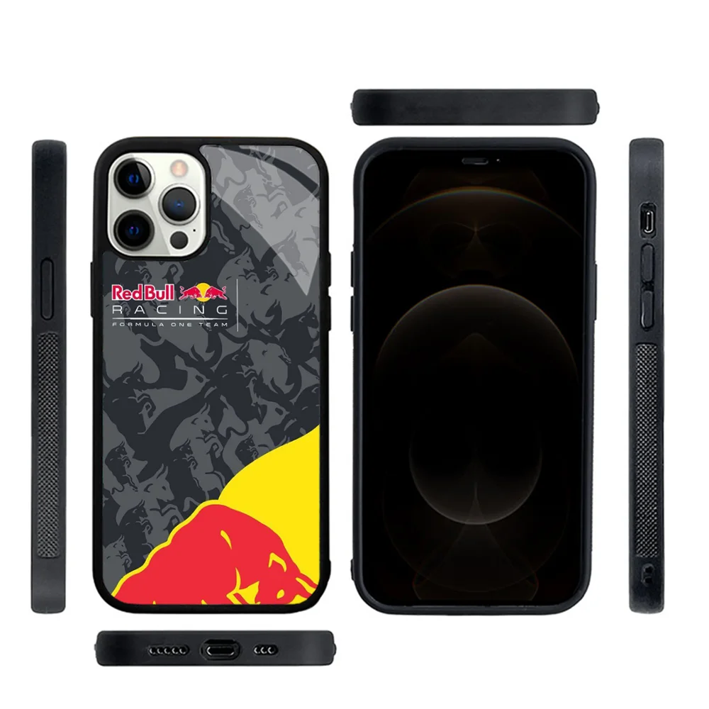 Red Energy Drink B-Bull Custodie Per Cellulari Per Iphone 15 14 13 Pro Max 11 12 Mini Alex Mirror Tpu Shell