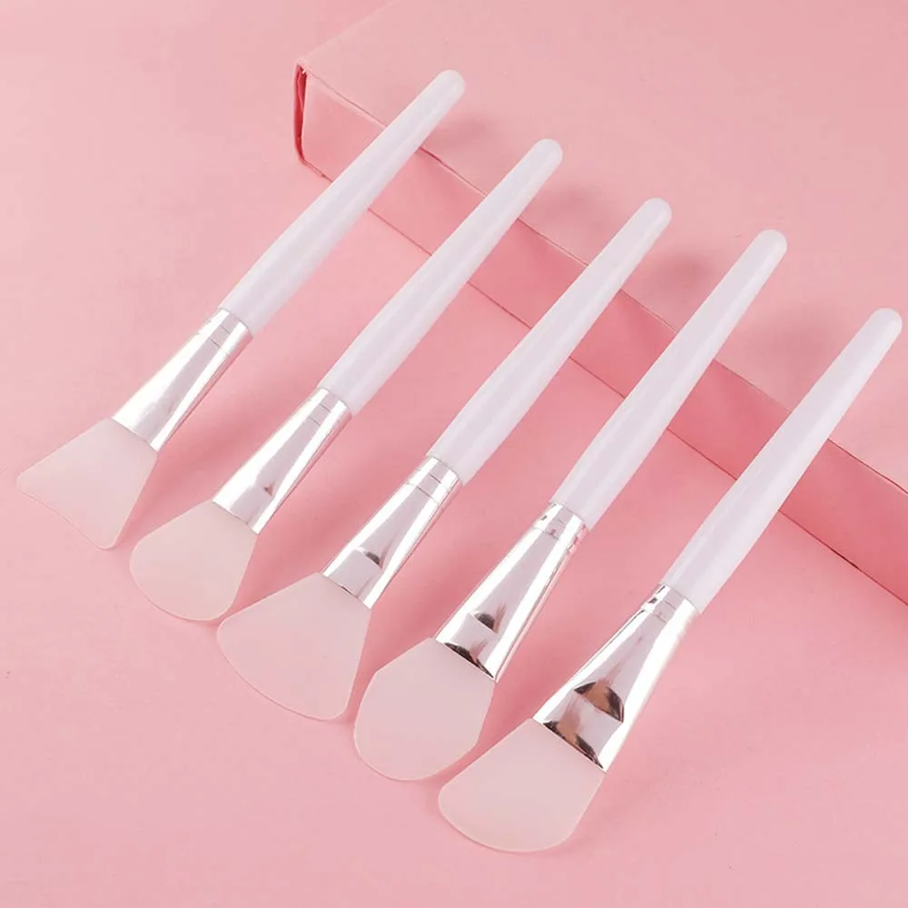 Reusable Cosmetic Tool Home Salon Silicone Mask Brush Facial Mud Mixing Brush Skin Care Tools Makeup Brush