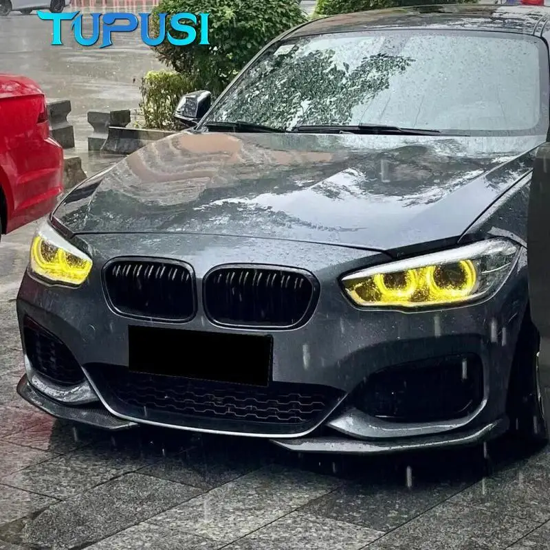 2016 2017 2018 BMW 1 시리즈 F20 F21 114d 118d 120i LCI LED 헤드라이트용 옐로우 엔젤 아이 DRL 모듈 주간 주행등 OEM 63117428425