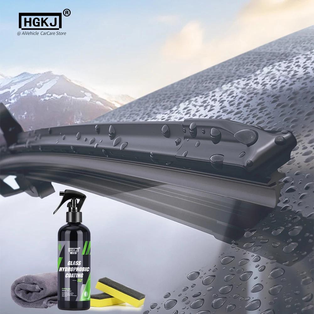 Water Repellent Spray HGKJ 2 Anti Rain Coating For Car Glass