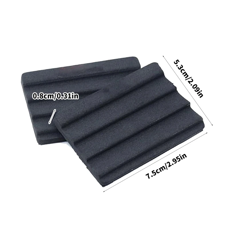 Foam with Sticker Back Fly Foam Patches Breastplate Fly Fishing Hook Storage Organizers Hanger Hook Keeper
