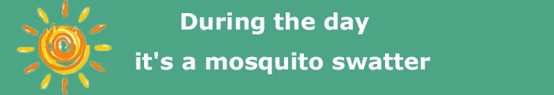 2 In 1 Fly Zapper Mosquito Racket