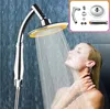 Bathroom 6 Inch High Pressure 360 Degrees Rotation Large Round Big Rainfall Sprayer Bathroom Hand Held Shower Head Accessories 1