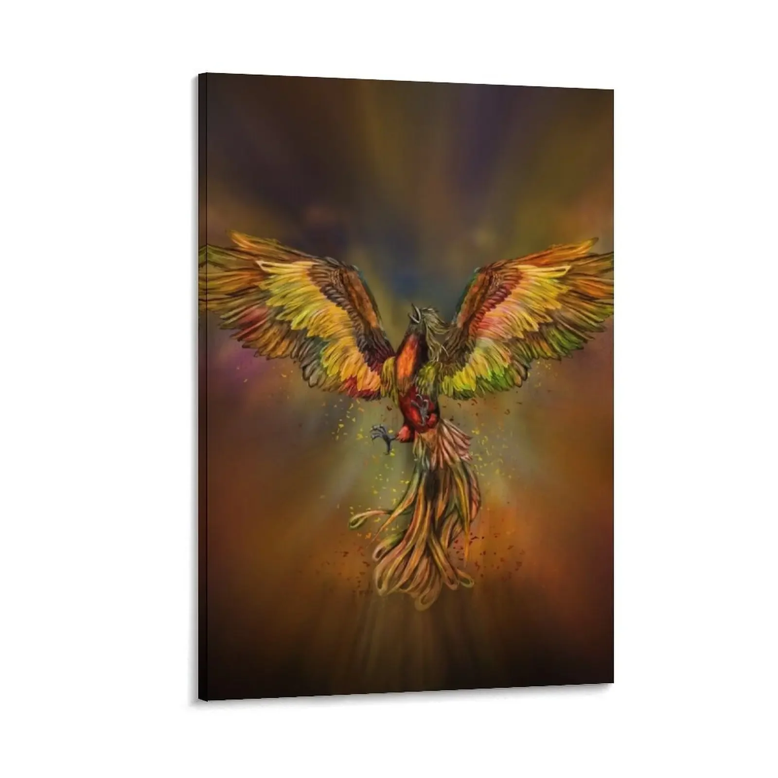 

Phoenix Rising Canvas Painting Paintings for bedroom anime room decor poster aesthetic posters for wall