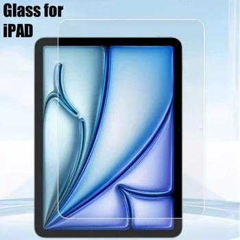 Clear Tempered Glass For iPad Pro 11 12.9 13 inch 2024 10th Generation Air 5 4 3 2 1 7th 8th 9th 10.2 Mini 6 9.7 Film