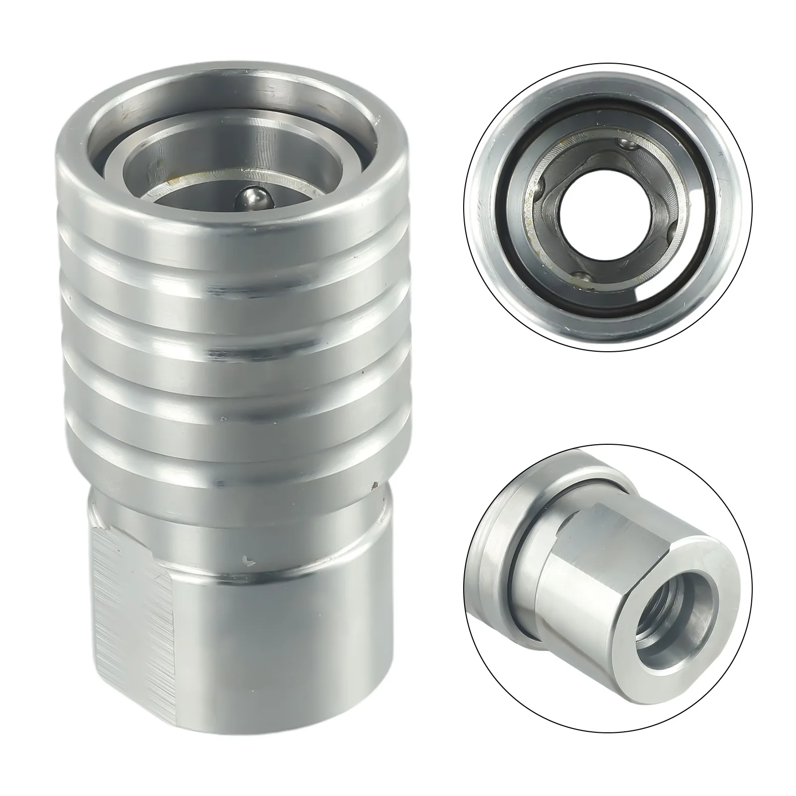 

Durable Female Connector Power Tool Air Tool Accessories Aluminum Alloy For Water Drilling Machines M22 Threaded Interface