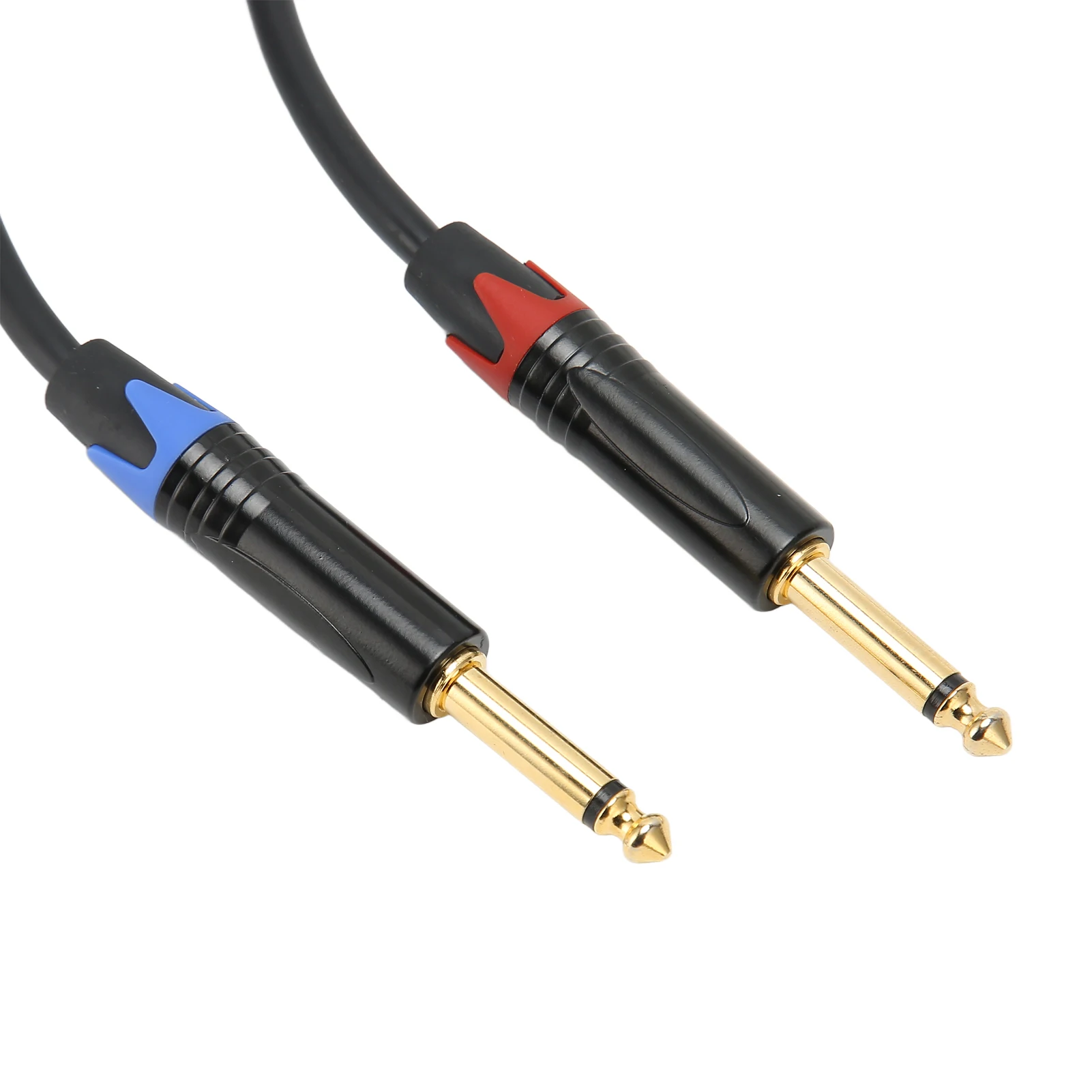 Premium 6.35mm to XLR Y Splitter Microphone Cable with 24K Gold Plated Connectors