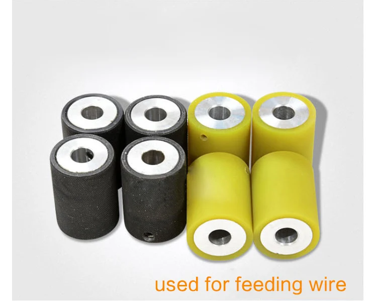 Durable Rubber Rollers for Wire Stripping and Cable Cutting Machines (4PCS Set)