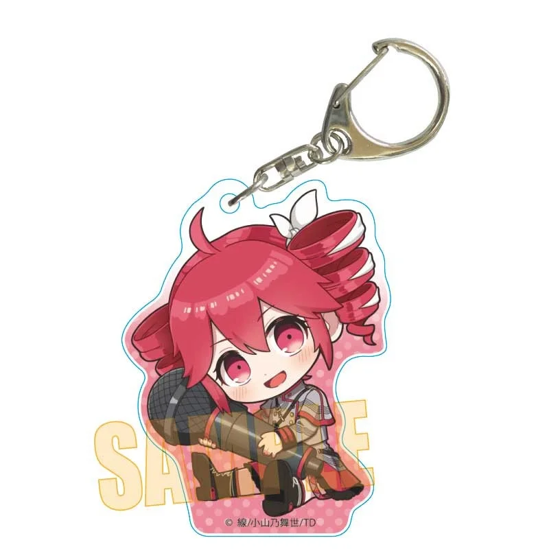 Kasane Teto Adorable Acrylic Figure Keychain - Cartoon Bag Charm & Backpack Pendant Gift