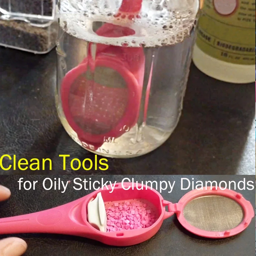 PortableCleanToolforDiamondPaintingDrillsEasytoCleanOil