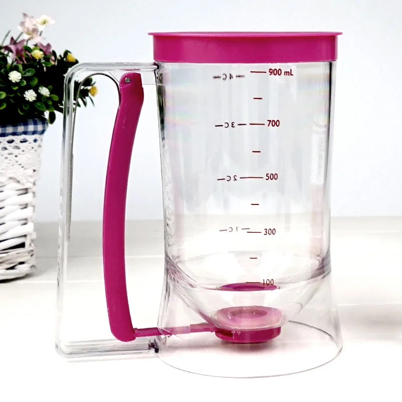 900ml Batter Dispensers Batter Flour Paste Dispenser For Pancake Cookie Cupcakes Cake Muffins Measuring Cream Dough Dispensador