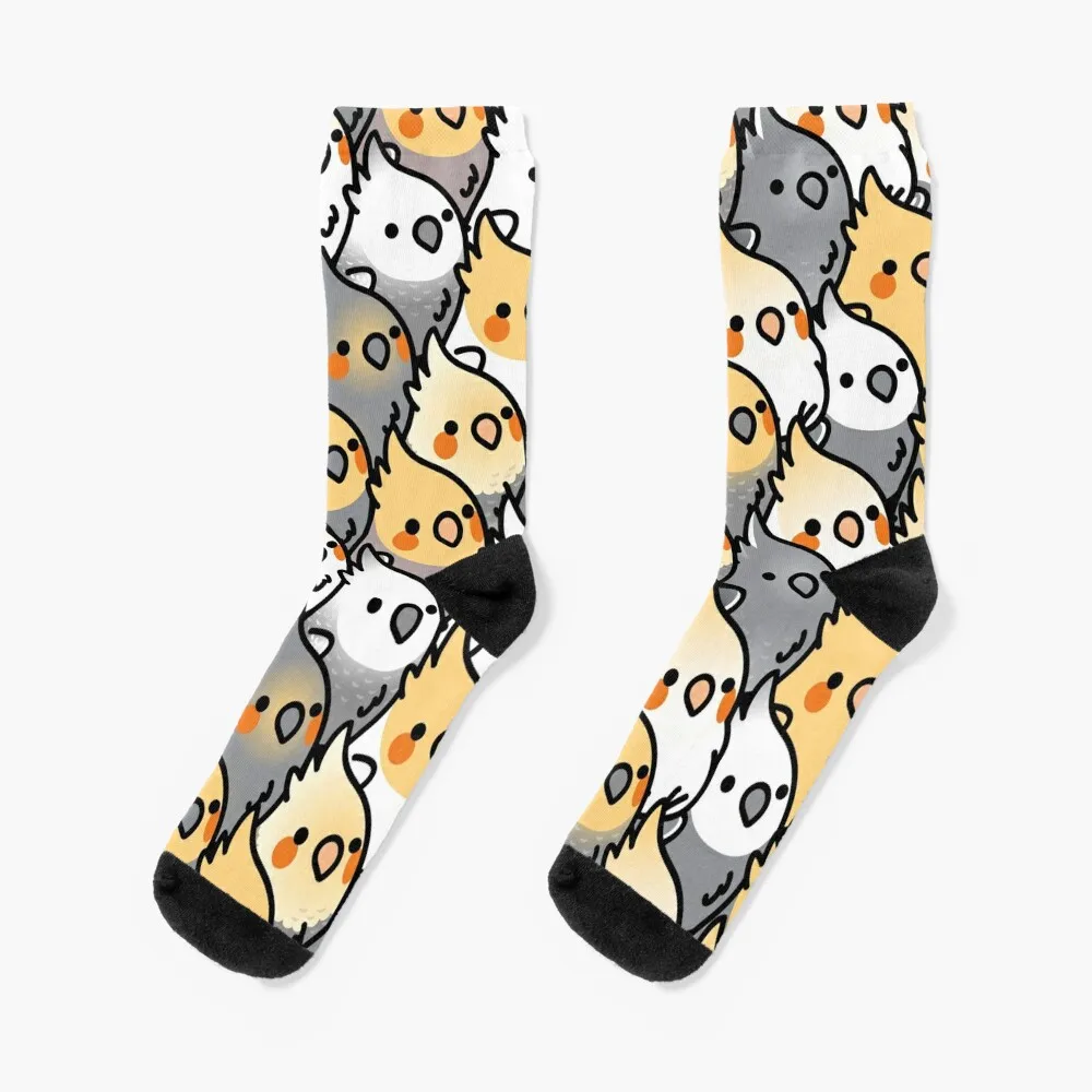 

Chubby Cockatiel Party Socks new in's gym Man Socks Women's