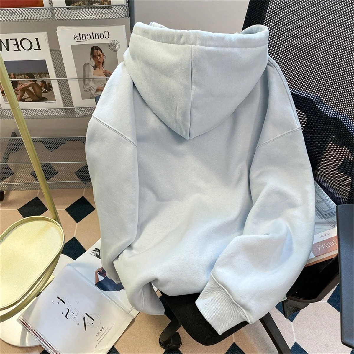 Spring And Autumn Male Vitality Fashion Trends Versatile Simple Lazy Wind Jugendstil 2025 New Male Grid Splicing Zipper Jacket