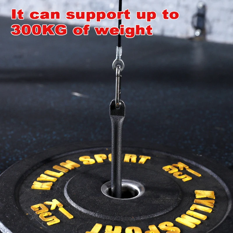 Fitness Cable Pulley Machine System Heavy Duty Steel Wire Rope For Home Gym LAT Pull Down Weight Lifting Workout Bodybuilding 6