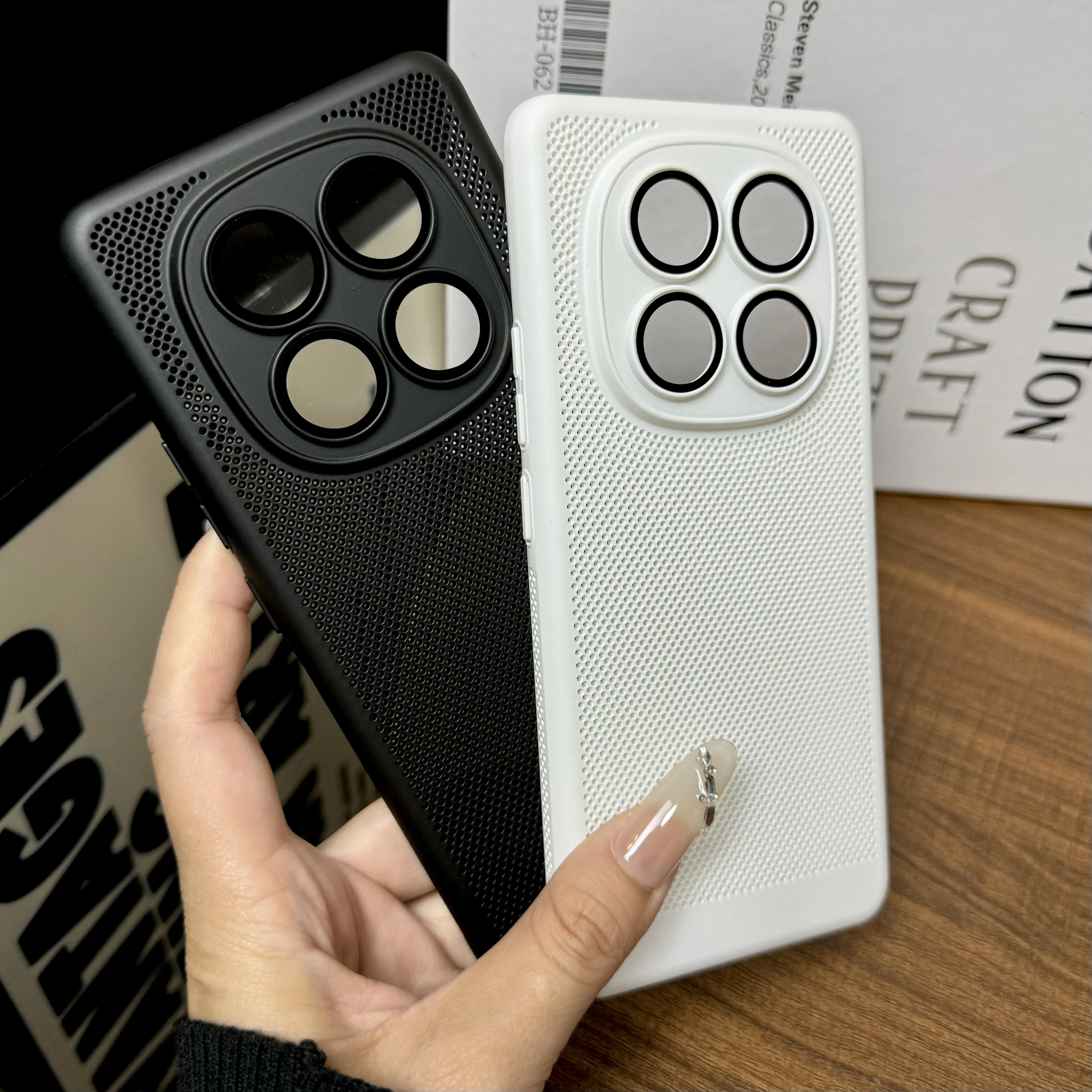 Heat Dissipating Shockproof Hard Case with Mesh Armor and Lens Protector