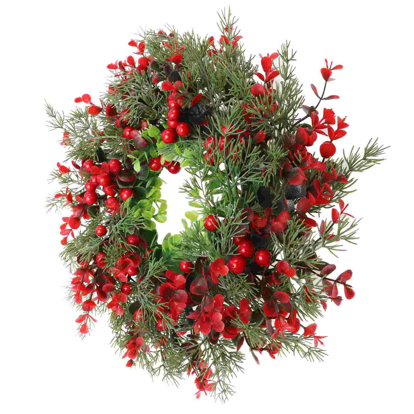 

Winter Berry Wreath Christmas Tree Wreath Christmas Artificial Wreath Artificial Christmas Wreaths Xmas Porch Wreath