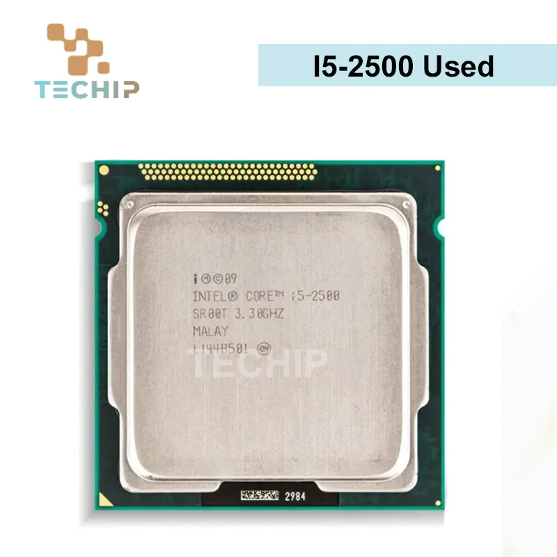 100% Originale Intel Core I5-2500 I5 2500 3.3 Ghz Quad-Core Processore Cpu Usato 6M 95W Lga 1155