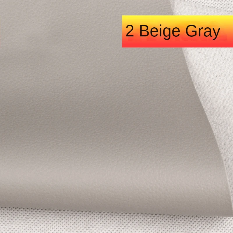 Flame-retardant Faux Leather Fabric Meter Upholstery Sofa Covers Diy Soft Hard Bags Sewing Waterproof Thickened Plain