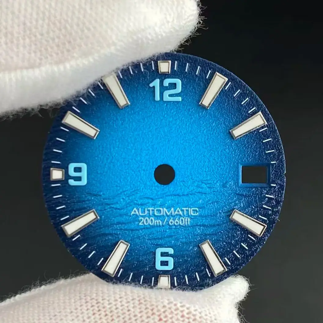 Sea Style Luminous Watch Dial - 28.5mm High Quality