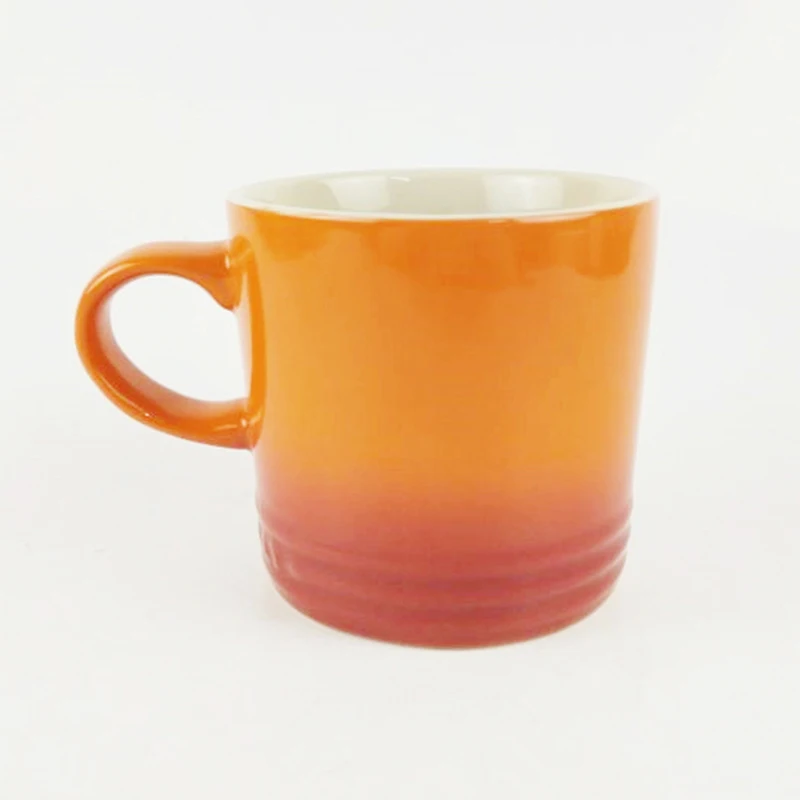 

Simple Ceramic Teacups For Hot Teacups Orange Yellow Kiln-glaze Office And Home Astrological Coffee Cups