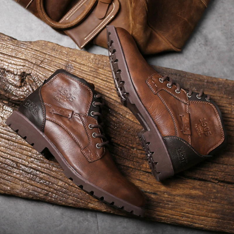 Vintage & Classy  Men\'s Shoes with Side Zippers . Very Comfy Size 46 Shoes . Amazon.com | Men main image 2