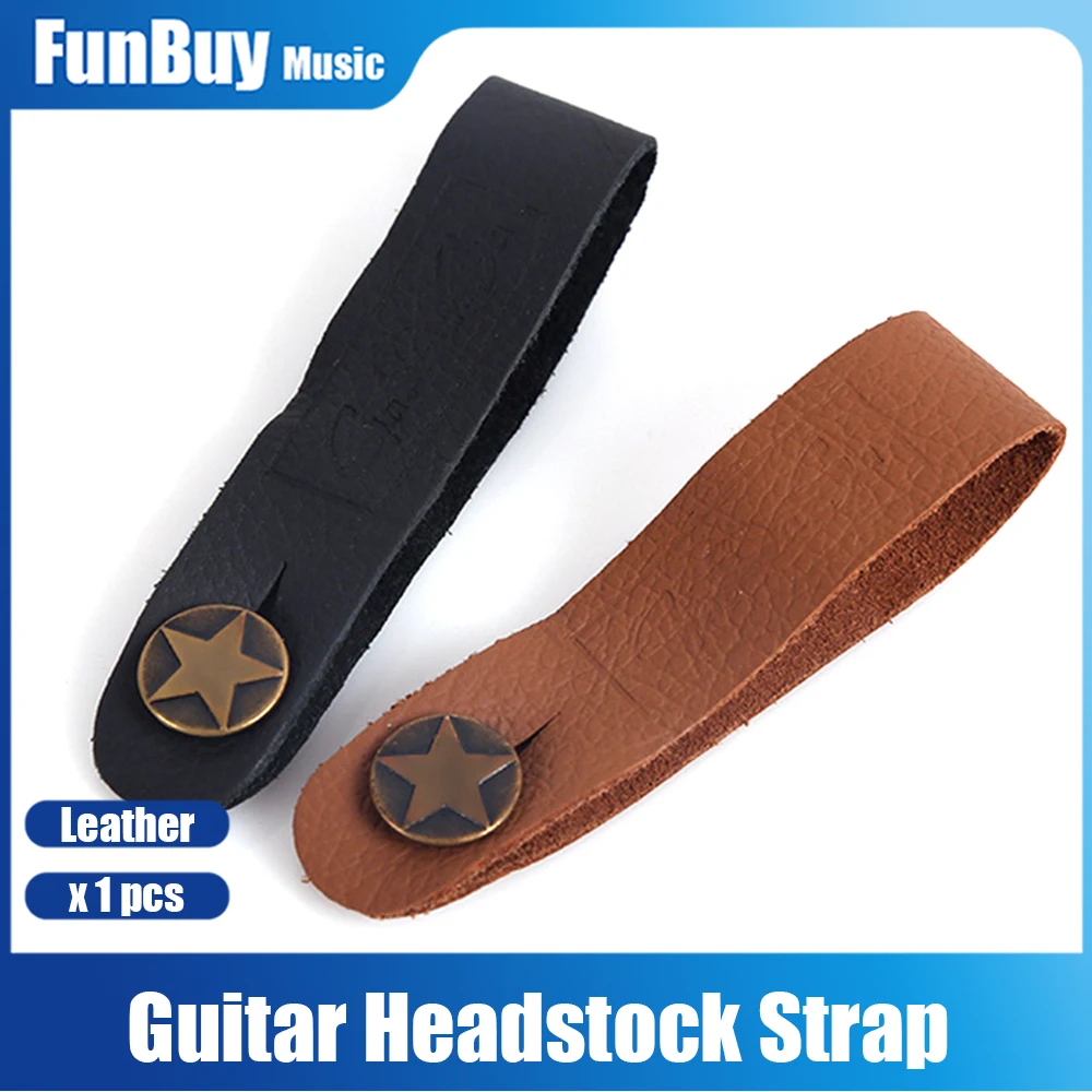 Microfiber Leather Guitar Neck Strap Hook Microfiber Leather