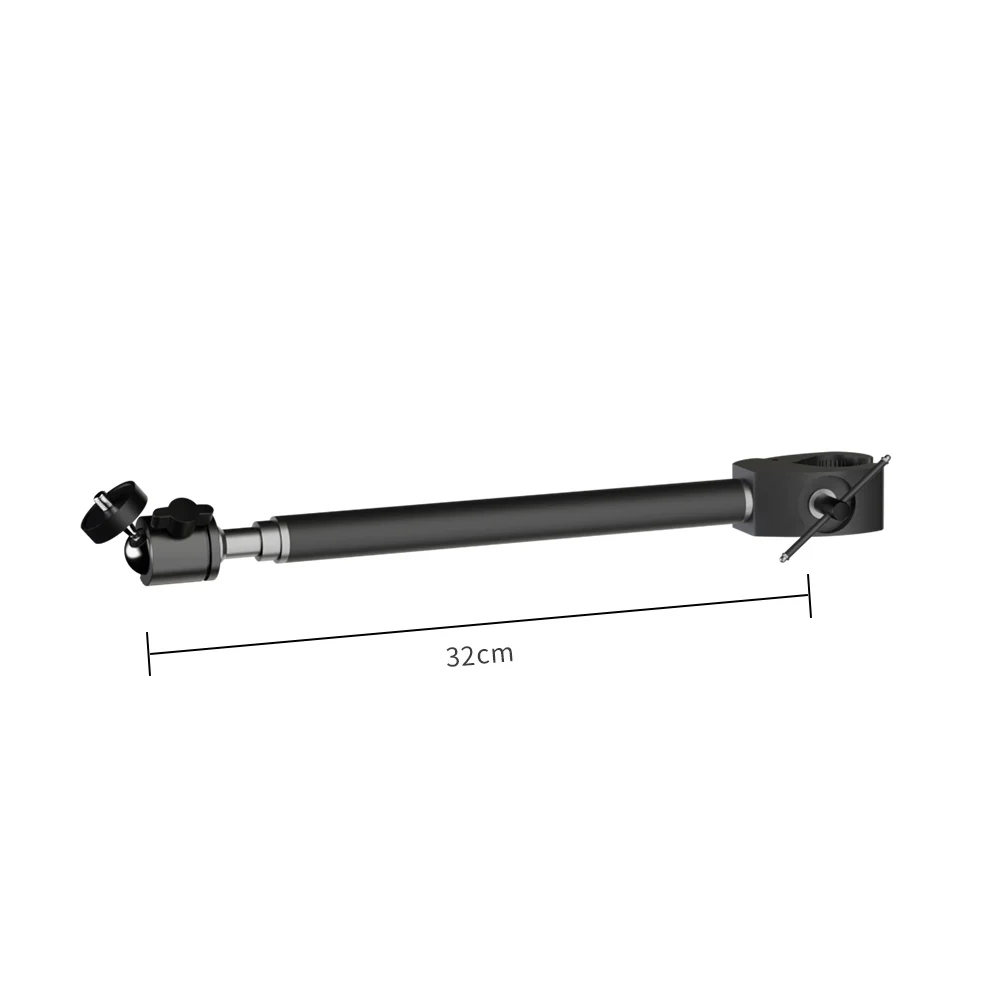 32cm Holding Arm With Ball Head Suitable For Fixing To The Lamp Holder Use For Ringlight Rgb Camera Light Mobile Live Streaming camera accessory