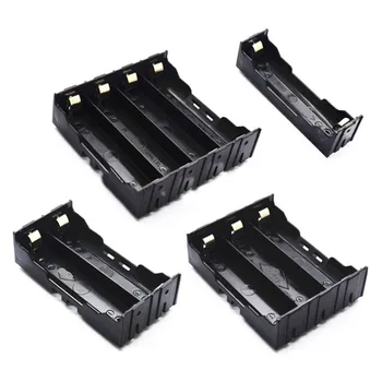 18650 Scatola di immagazzinaggio della batteria agli ioni di litio 3.7V 1 2 3 4 Presa di cella per lo strumento di sviluppo del banco di prova dell'invecchiamento del prodotto del circuito